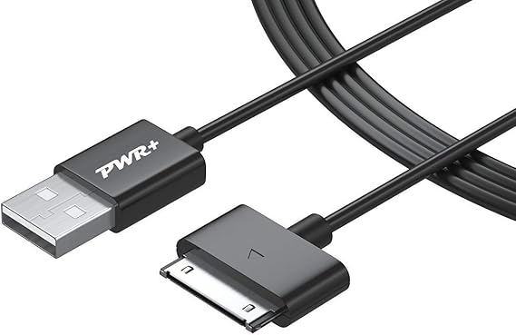 PWR+ USB-Charging Sync-Data-Cable-30-Pin Compatible with Samsung-Galaxy-Tab-Tablet Galaxy-Tab-2 10.1 8.9 7.7 7.0 Plus Note-10.1-GT-N8013-GT-P5113 SGH-I497 SCH-I915 GT-P3113 GT-P3100 SCH-I705 GT-P7510