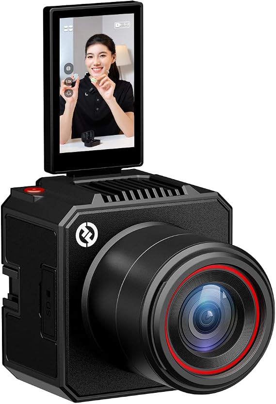 Hollyland VenusLiv Air Live Streaming Camera,1/1.3" CMOS/F1.05 Custom Lens,4K30p/UVC/HDMI Video Output,Built for 24/7 Streaming,AI Tuning/Green Screen/Image Overlay/Skin Beauty/Color Correction