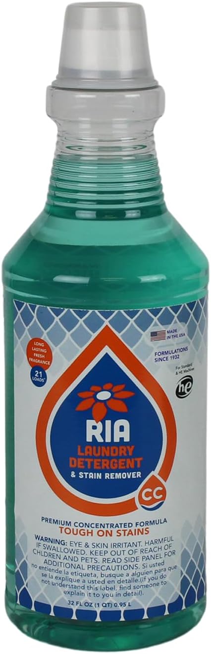 Generic RIA Laundry Detergent and Stain Remover - 32 oz