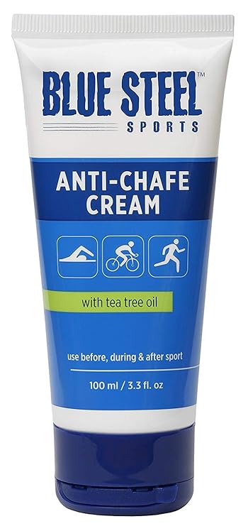 Anti Chafe Cream 100ml Long-Lasting Protection for Running, Cycling & Sports | Sweat & Water Resistant | Non-Greasy, Non-Staining | For Sensitive Skin, Men & Women