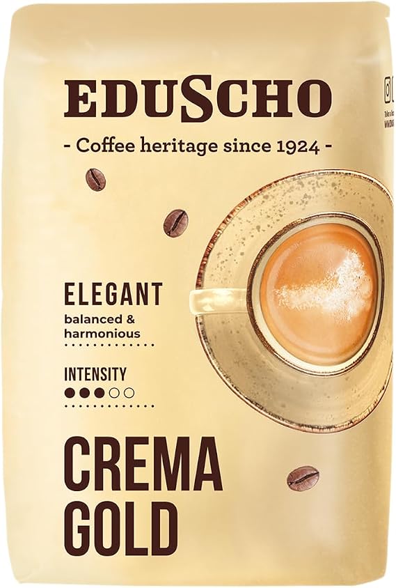 Tchibo Eduscho Elegant Crema Gold Bean Coffee 500 gr