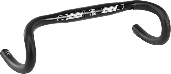 FSA Omega Compact Road Handlebar (40cm, Black)