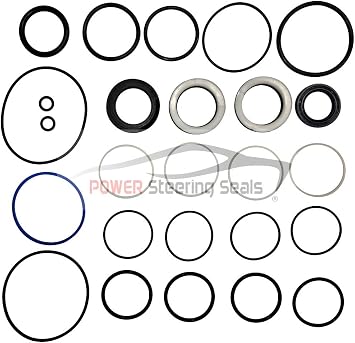 Precision Fit Power Steering Rack and Pinion Seal Kit | O-Ring And Sealing Kit for Mercedes ML320 ML350 ML430 ML500 1998-2005 | Complete Steering Parts Seal Replacement