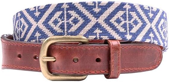 Scarsdale Needlepoint Belt by Smathers & Branson