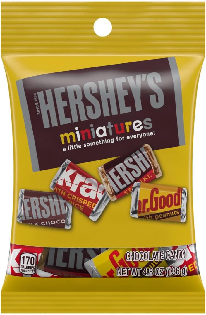 Hershey Miniatures Pegpack 4.8 oz