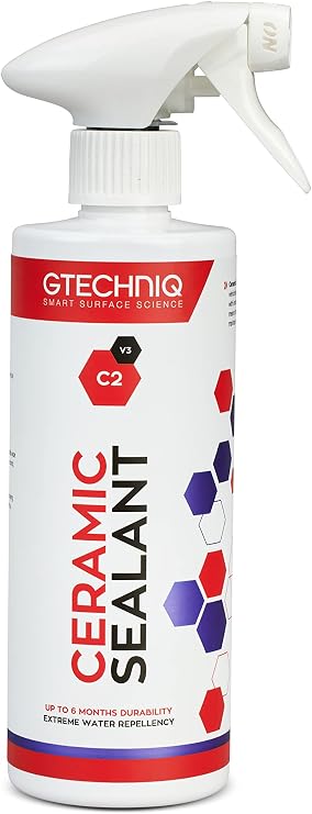 Gtechniq C2 Ceramic Sealant for Cars, 16.9 fl oz