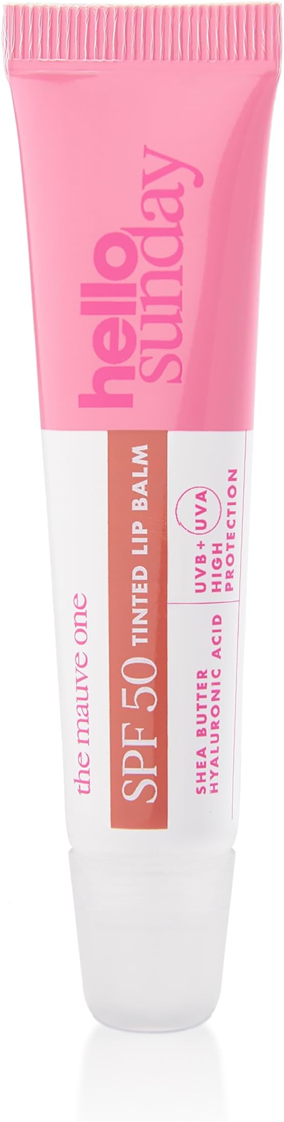 Hello Sunday The One For Your Lips SPF 50 Lip Balm with Squalane & Hyaluronic Acid | Hydrating, Non-Greasy, High Shine Finish, Fragrance Free | UVA & UVB Protection |15ml (Caramel Haze)