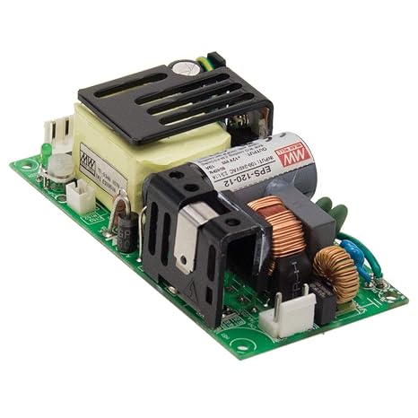 MEAN WELL EPS-120-24 AC to DC Switching Open Frame Power Supply 24 Volts 5 Amps 120 Watt