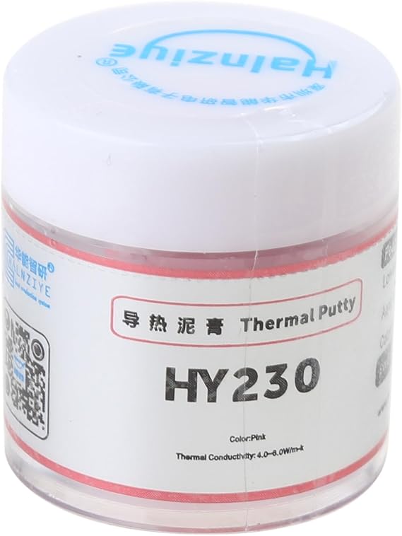HY234 Thermal Putty 4.0W/m.K Thermal Conductive Grease Plaster Non-Conductive Heat Sink Compound Pink 10g 100g Silicone Thermal For Cooling All Cpu/heatsinks