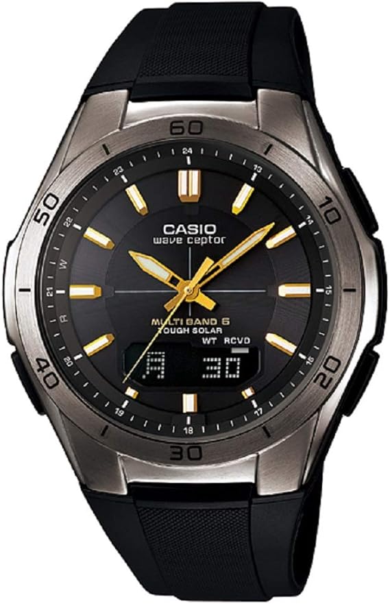 Casio Wave Ceptor Wva-m640b-1a2jf 6 Multi Bands Solar Men's Watch Japanese Model 2014 July Released