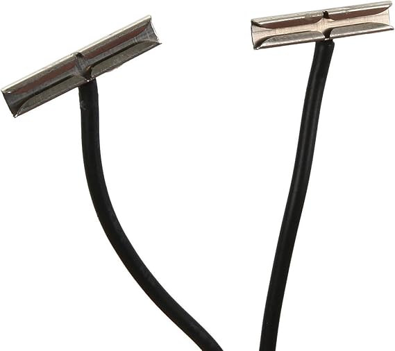 Life Like Code 100 Nickel Terminal Joiners Toy with #22 Gauge Wire, Black/Silver