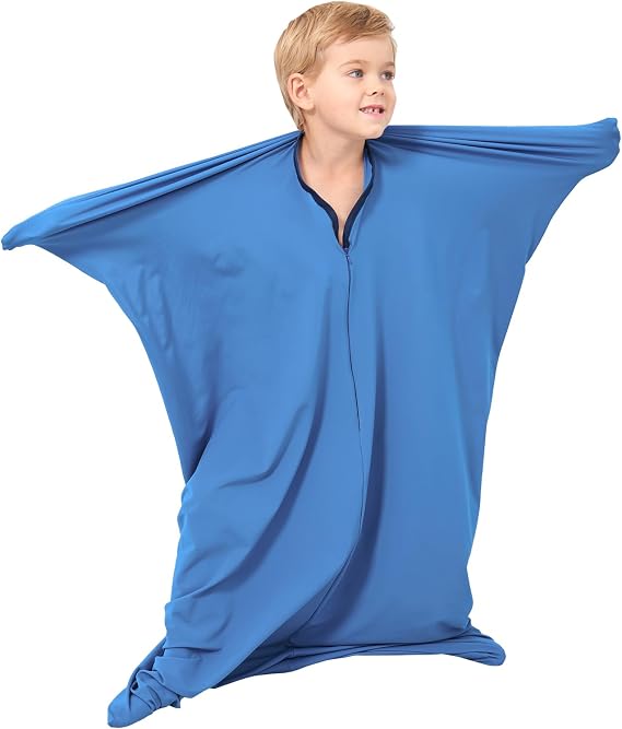 Sensory Body Sock for Kids,Sensory Sack for Relaxation, Focus,Sensory Integration,Body Sock (Small 40''27'')