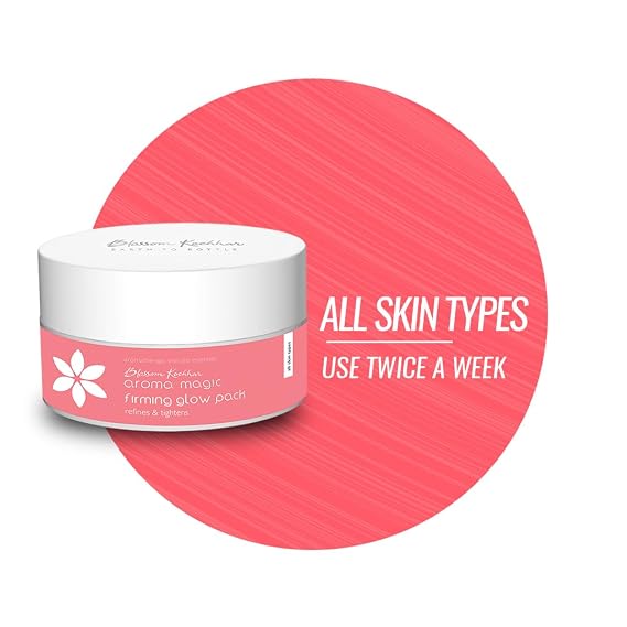 Aroma Magic Firming Glow Face Pack | Deep Cleanses, Gently Exfoliates & Smoothens Skin Texture | Reduces Appearance of Wrinkles | Hydrates & Firms | 1.23 Oz (35g)