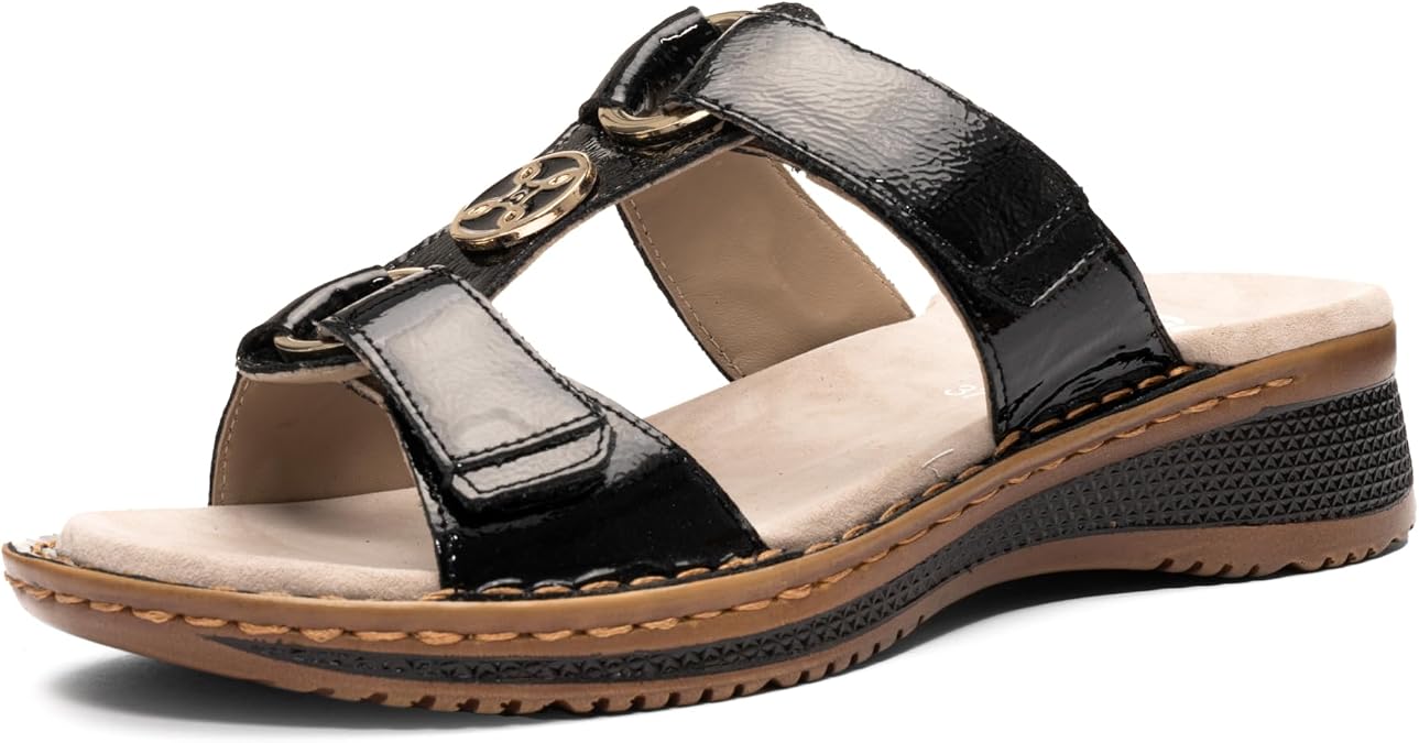 ARA Hawaii Women's Mules Black