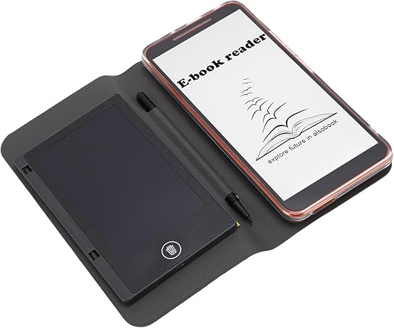 Dpofirs 5.7Inch E Book Reader, 8GB ROM, with Night Mode, Personalized Reading Experience, WiFi & Bluetooth, Music Player, FM Radio, Calculator, Voice Recorder, Camera