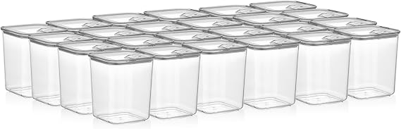 Vip Ahmet Pratik Kare Saklama Kabı, 3X700 Ml