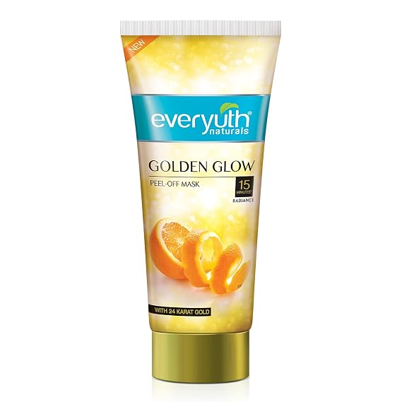 Everyuth Natural Advanced Golden Glow Peel Off Mask Instant Glow Skin 90gm