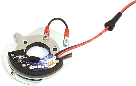PerTronix 71281 Ignitor III Electronic Ignition Conversion Kit, Compatible with Ford 8 Cylinder, Adaptive Dwell Control for Multiple Spark with Digital Rev Limiter