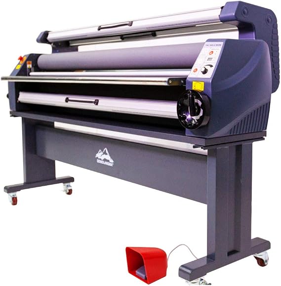 Wide Format Laminator Machine 63in Enhanced Version Large Format Laminating Machine Heat Assisted Cold Laminator