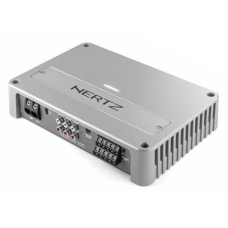 Hertz Venezia Compact V5C - 5-Channel Compact Marine Amplifier 115W x 4 + 550W x 1 @ 2-Ohm