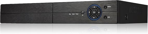 8CH 1080P 5-in-1 HD Analog Hybrid DVR&NVR Supports Up to 5MP IP Camera+1080P AHD/TVI/CVI/CVBS Analog Camera Standalone DVR CCTV Surveillance Security System Video Recorder (No Hard Driver)