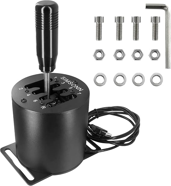 Xberstar Pc Usb Simulator Shifter Racing Game RH Gear Shifter G29 G27 G25 G920 T300rs/gt7+r