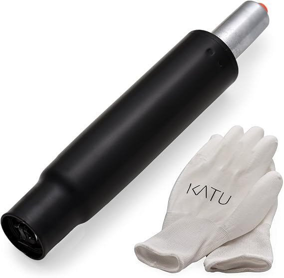 Katu Office Chair Cylinder Replacement - Universal Size, Heavy Duty, 15.5 Inch, Color Black