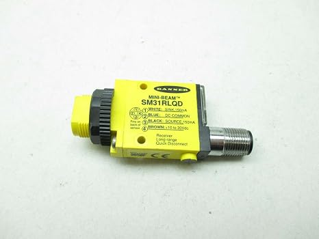 New Banner Sm31rlqd 26951 Mini-beam Photoelectric 10-30v-dc Sensor D453176