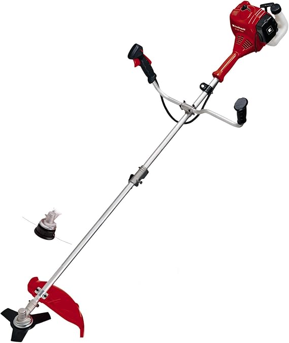Einhell Benzinli Sense GC-BC 25 AS (0,8 kW, titreşimsiz 2 zamanlı motor, Quick Start, 3 dişli bıçak ve otomatik dokunmalı çift misina makarası dahil)
