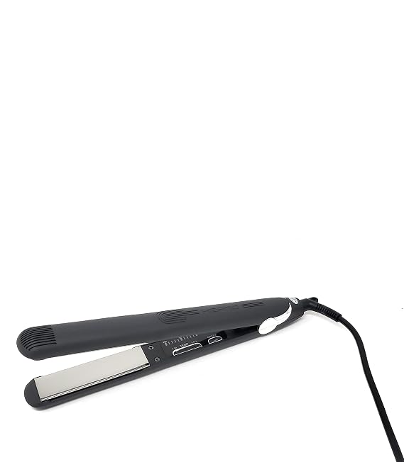 H2PRO Mikro Black Diamond Nano Hi-Tech Flat Iron Titanium 1 inch