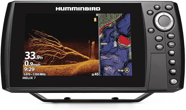 Humminbird Helix 7 G4N GPS Fish Finder with Dual Spectrum Chirp Sonar & MEGA Down Imaging