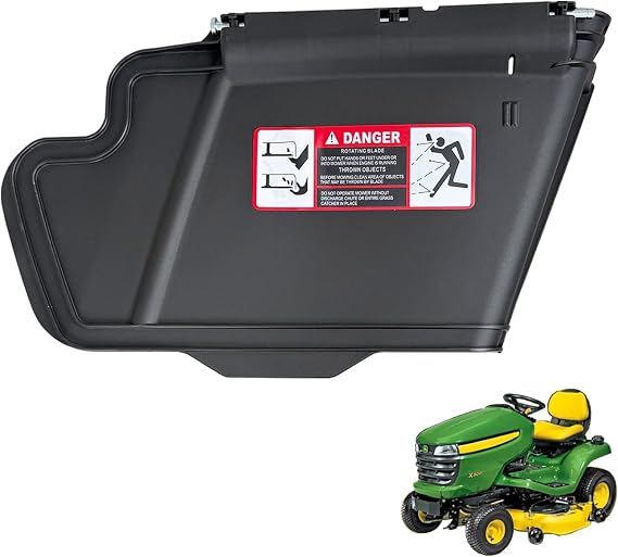 TCA16388 Discharge Chute Kit Compatible with Jo-hn Deere X300, X304, X320, Z355E, Z355R, Z375R, GT225, GT235, GT235E Lawn Tractors