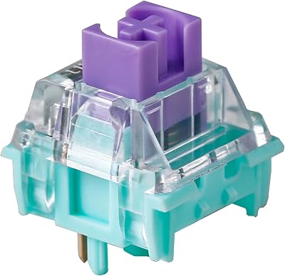 SKYLOONG Kailh Loong 2 Lavender MX Switch Liner 5 pin Switches for Mechanical Keyboard