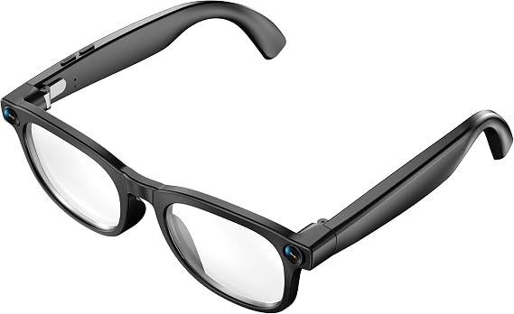 G2 Pro Akıllı Yapay Zeka (AI) Gözlük – Kamera, Bluetooth, Hafıza, Müzik, AI Ast., Canlı Çeviri, IPX5_Şeffaf Lens