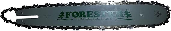 FORESTER Chainsaw Chain and Bar Combo - 16" Chainsaw Bar Kit/Chain 3/8" Pitch Gauge Stihl