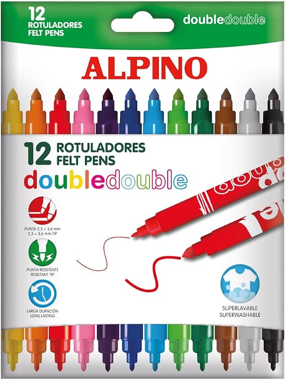 Alpino bag 10+2 red.double double