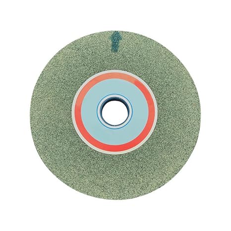 Grinding Wheel for Grinding and Sharpening Green Silicon Carbide Hardened Steel High Carbon Steel and Other Hard Tools Outer Diameter 125mm Hole Diameter 12.7mm Thickness 16mm 120 Grit