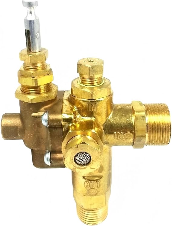 1312-1004-97 Air Compressor Pilot Unloader Valve - for BELAIRE NAPA Compressor Pump 9G3HR 59G3HB 3G3HH 3G3HK 3G3HKL 3G3HHL -Unloading Valve Replacement - 3/4" Comp In 1/2" MPT Out To Tank