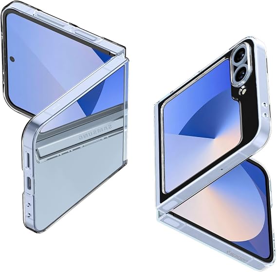 Spigen Galaxy Z Flip 7 FE/Z Flip 6 ile Uyumlu Kılıf Air Skin Sararmaya Dayanıklı ince Şeffaf Kapak - ACS07836 (Spigen TR Garantili)
