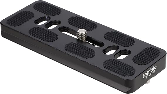 100mm Quick Release Plate, Universal Camera QR Plate,Quick Shoe Plates Fits Arca Swiss Standard Clamp for DSLR Camera Tripod Ballhead