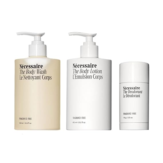 Necessaire The Body Essentials Set (Fragrance-Free)