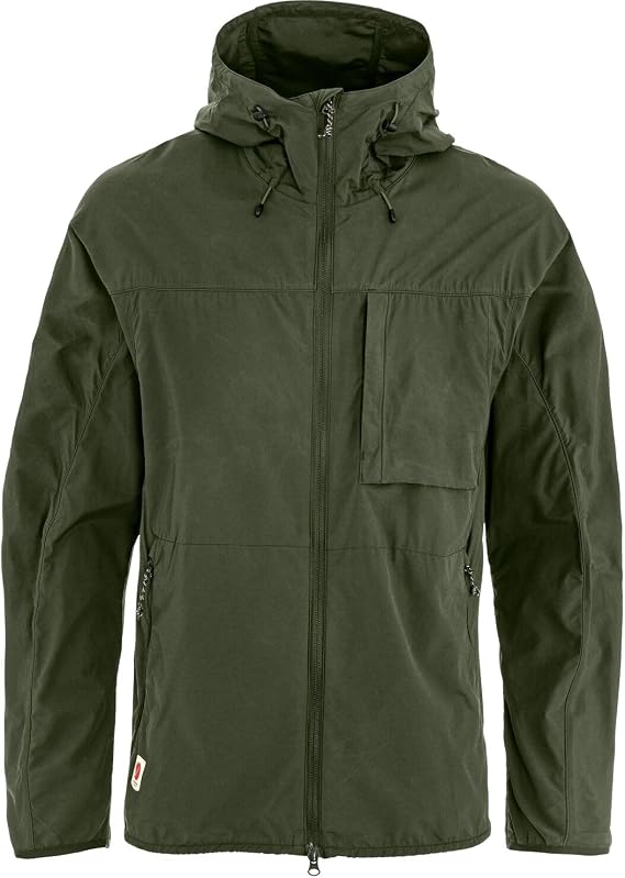 Fjallraven High Coast Wind Men's Wind Jacket - Wind Resistant Shell, Lightweight Fabric, Packable Design - Hiking, Trekking