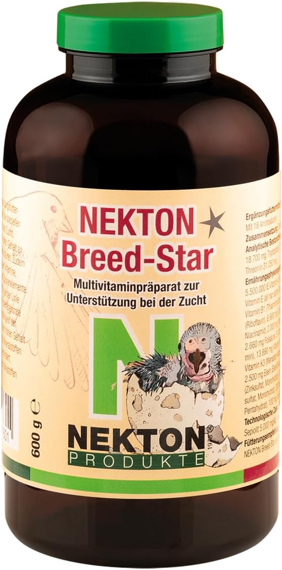 NEKTON -Breed-Star Multivitamin Preparation to Support Breeding High Percentage of Amino Acids Made in Germany (600 g)