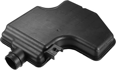 Air Intake Lower Resonator Compatible for Honda CR-V 2007-2009, Durable Plastic Black Chamber Resonator Assembly