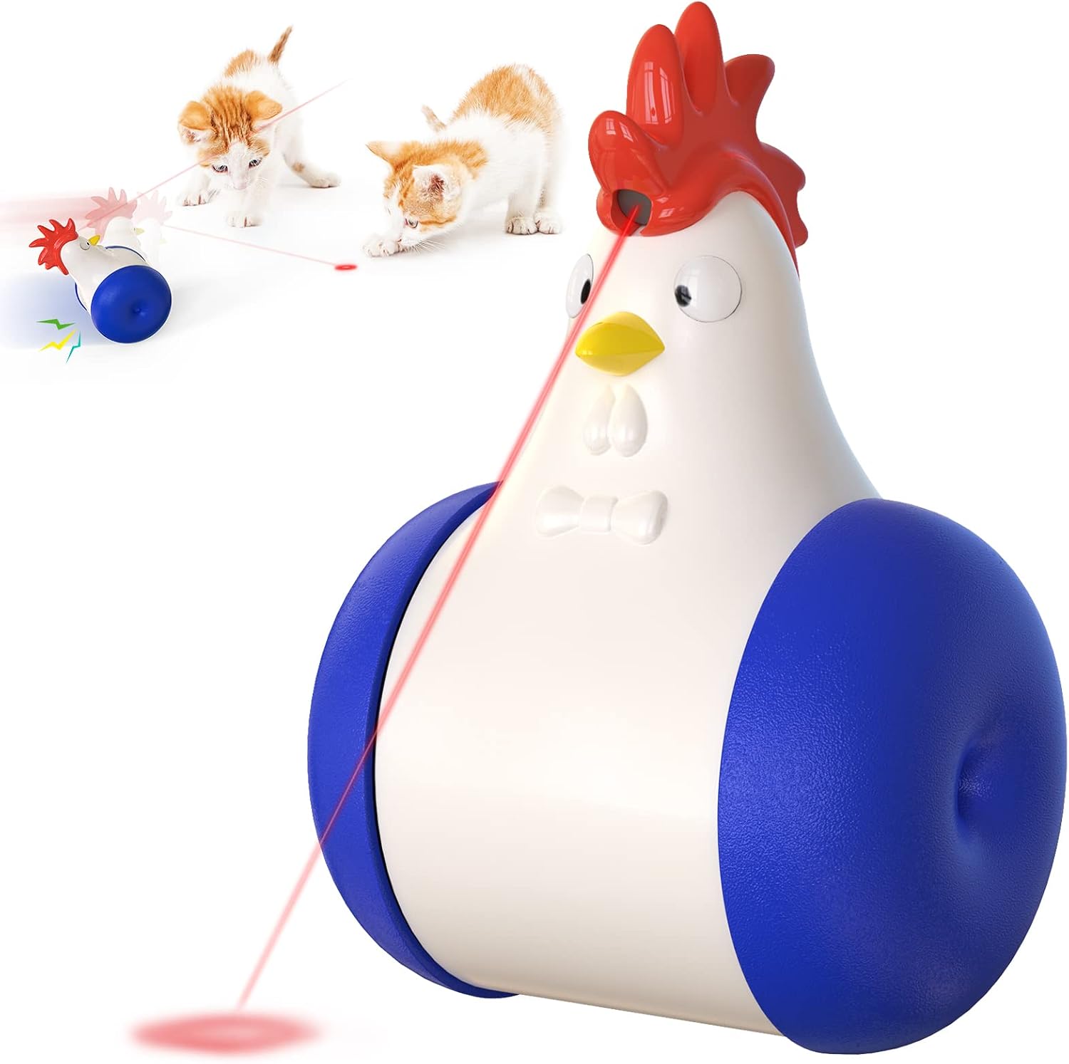 XXCOCK Cat Toy - Can Move - Automatic Interactive Infrared Toys