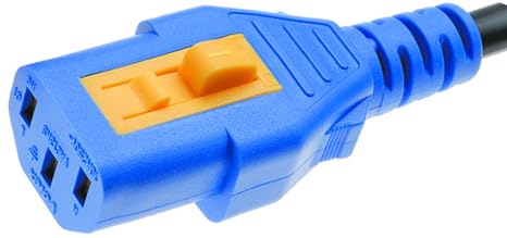 Volex Power Cord Iec60320C-13/14, 1.5M 10A Black - VL-2300-21-150