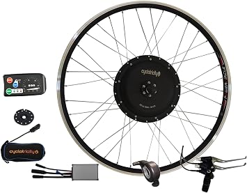 2-in-1 48V 1000W Rear Wheel Electric Bike Conversion Kit | Dual-Mode 250W Road-Legal / 1000W Off-Road | Sealed Connectors | 26" 27.5" 28" 29er 700C