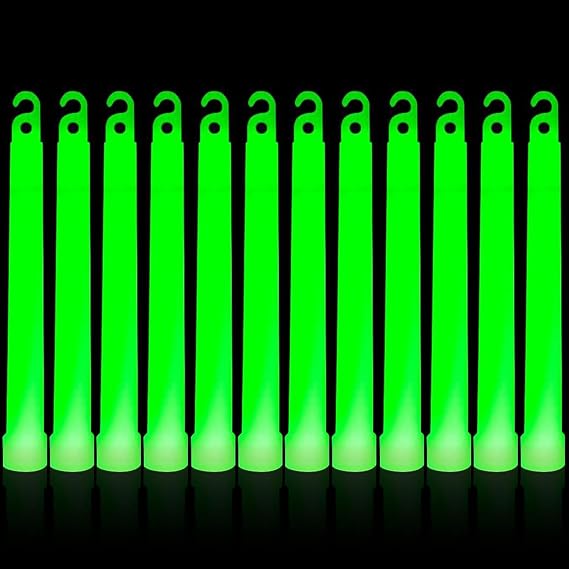 25 Pcs Glow Stick, Party Glowsticks, Ultra Bright Glow in the Dark Stick Neon Festival Party Decorations