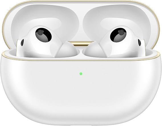 HUAWEI FreeBuds Pro 4，Çift Sürücülü Gerçek Ses，Net ve Stabil Görüşmeler，Akıllı ve Dinamik Aktif Gürültü Engelleme，Kafa Hareketleri ile Kontrol，iOS ve Android ile Uyumlu，Kayıpsız Ses Kalitesi, Beyaz