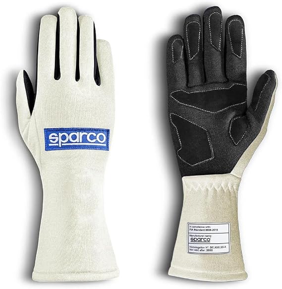 Sparco 00136413EC GLOVES LAND CLASSIC 2022 SIZE 13 WHITE